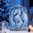 thumbnail image 3 of 3D Layered Dragon Diamond Kit 10x12in, Round Drill Canvas Wall Art, Christmas Decoration Indoor Wall Ornament Home Tabletop Decor, 3 of 7