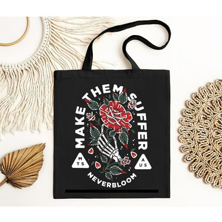 vintage Guxe Gayers G-WM160  TBag Free Style  Discover Yourself Make Them Suffer - Neverbloom Anniversary 2 - Tote Bag-TH23071