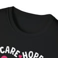 thumbnail image 3 of Hope Support Love Breast Cancer Awareness Month Pink Ribbon TShirt, 3 of 4