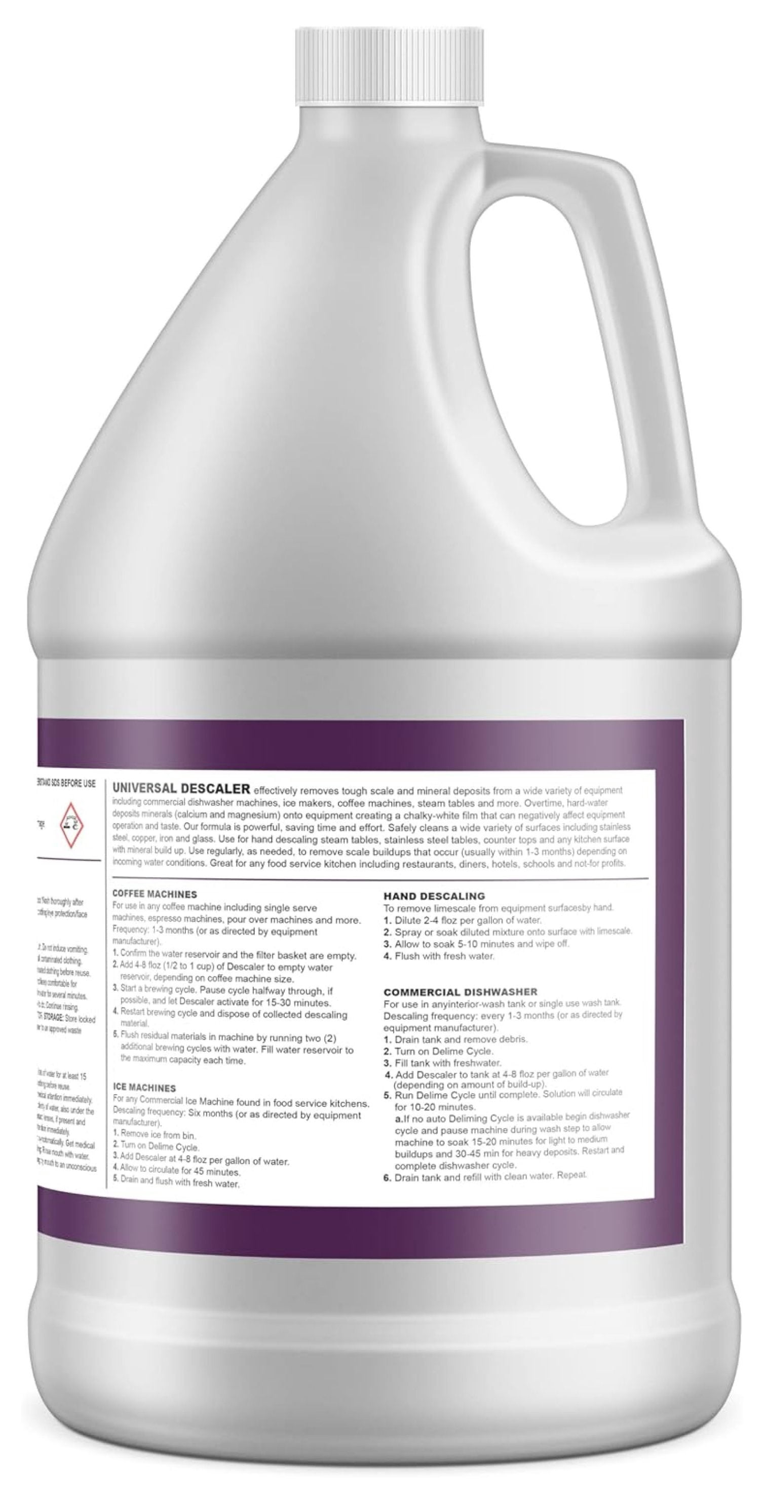 Universal Descaler – 1 Gallon | Dishwasher, Ice Maker & Coffee Machine Delimer