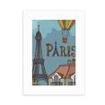 thumbnail image 1 of Paris Fire Ballon France Eiffel Tower Desktop Photo Frame Picture Display Decoration Art Painting, 1 of 3