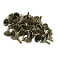 thumbnail image 4 of 100 piezas de quemador de incienso de reflujo, soporte de incienso, bandeja de quemador decorativa de aleación, piezas en forma de mini embudo para, 4 of 9
