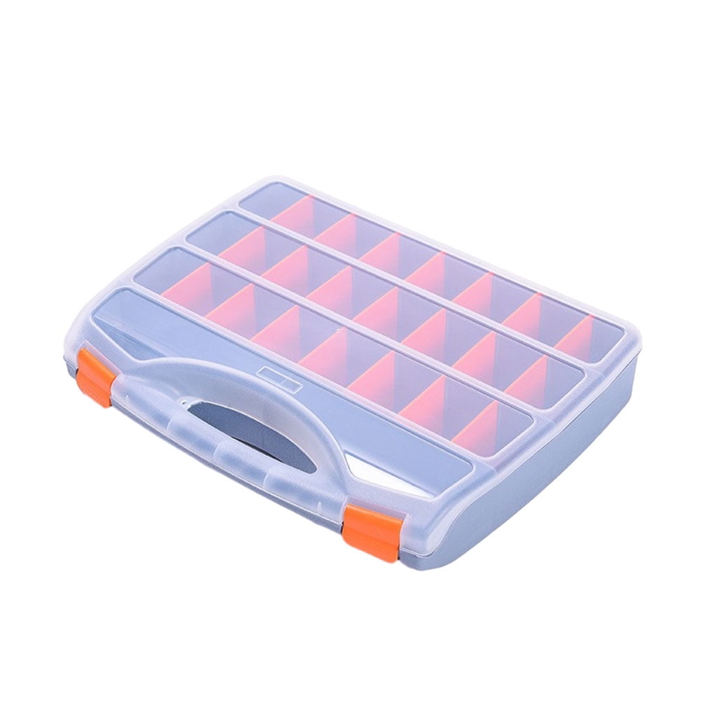 Tool Box Storage Grids Removable Dividers Screws Household Storing Boxes Screwdriver Nuts Compartment Repair Case Organizer for Storing Tools 46*36*8