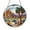 Acrylic 3.5 Inch, variant on Yucca Tree Desert Mountain Stained Glass Style Suncatcher, Southwestern Sunset Landscape Window Hanging Decor, Nature Inspired Art Panel for Living Room or Cabin Display