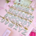 thumbnail image 6 of Bling Alphabet Keychain for Women Girls - Alloy Initial Letter (A-Z) Keychain with Sparkly Rhinestones, Cute Keychain Charms, 6 of 6