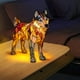 thumbnail image 3 of Lámpara de mesa LED con diseño de perro salchicha | Lámpara de noche de resina con forma de perro | Decoración adorable para amantes de los perros | Iluminación decorativa de estilo vintage | Idea, 3 of 6