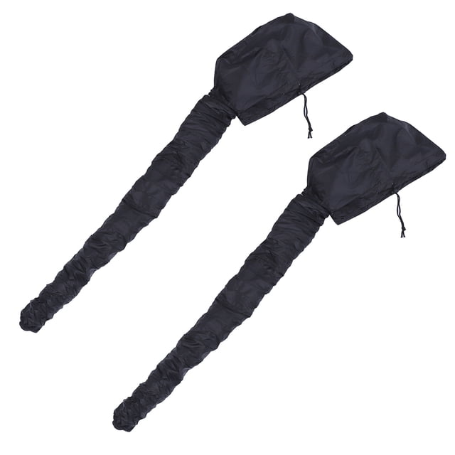 EeaseMX 2 gorros térmicos portátiles de acondicionamiento profundo con vaporizador (negros)