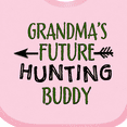 thumbnail image 4 of Inktastic Grandmas Future Hunting Buddy Boys or Girls Baby Bib, 4 of 4