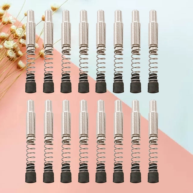OULII 50Set Multi Color Spring Loaded Plunger Pin Construction and Glass Installation Accessories 1.6x1.6x1.5in