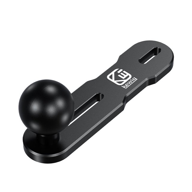4uds. Base de montaje de motocicleta de aleación de aluminio con bola adaptadora de cabeza de 25mm para cámara de teléfono móvil
