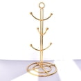 thumbnail image 5 of Cup Mug Hanger Iron Stand Holder Cup Storage Rack Home Kitchen Decor, 5 of 5