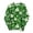 #233-Green, variant on Craaazy Womens Loose St. Patricks Day Green Theme Leisure Irish Shamrock Crewneck Raglan Long Sleeve Pullover Tops Gifts
