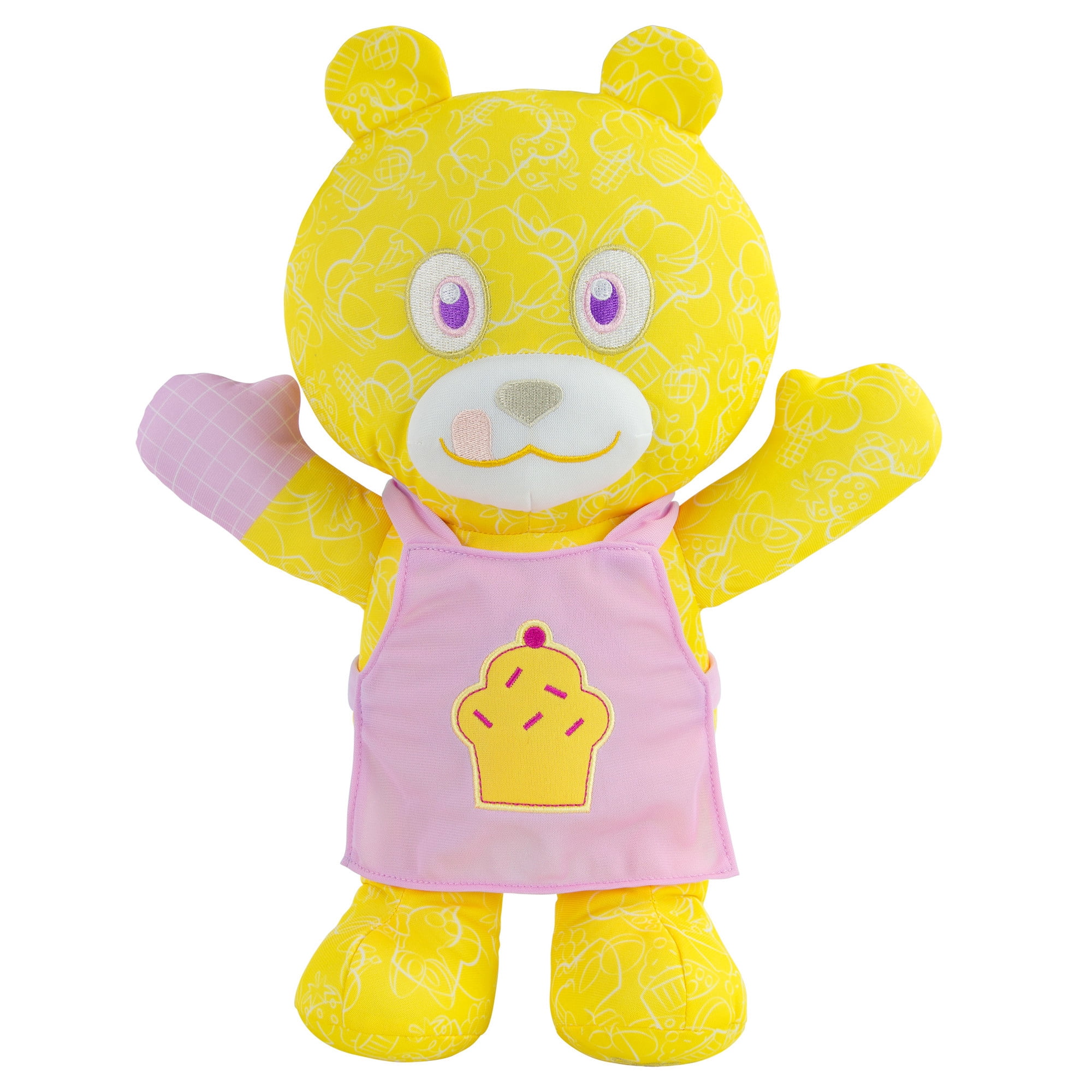 The Original Doodle Bear 14 Inch Plush Teddy Bear with 3 Washable Markers - Chef Bear