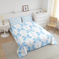 thumbnail image 4 of Erosebridal Teens Cute Bowknot Bedding Full Comforter Set, Cartoon Down Comforter, Princess Style Decor, Reversible 3pcs, 4 of 7