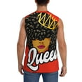 thumbnail image 4 of Disketp Black Woman Sleeveless Tshirts For Men, Muscle Shirts For Men Dry Fit Tank Top-X-Large, 4 of 8