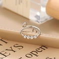 thumbnail image 4 of Anillo de ansiedad con cuentas para mujer, anillo de cuentas, anillo de ansiedad, gira libremente, anillos para aliviar el estrés para regalo, 4 of 5