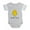 Heather Gray, variant on CafePress - Ggh33 - Cute Infant Baby Football Bodysuit