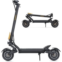 Ausom F1 MAX off Road 1400Wx2 Electric Scooter for Adults, 62 Miles Range, 45 mph Speed, 72% Uphill, E-ABS & Hydraulic Brakes, NFC Lock, Foldable E-Scooter with Lighting for Commuting