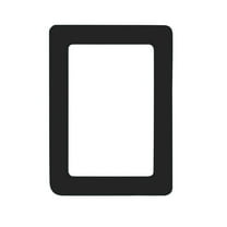 SDJMa Colorful Magnetic Photo Frames Hold Pictures, Magnetic Picture Frames for Refrigerator, Locker, File Cabinet, Dishwasher & Other Metallic Surfaces
