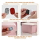 thumbnail image 5 of 0.5In Oval Plate Self-Adhesive Caster Wheels, 360° Swivel, Strong Nano Adhesive, 30 Lbs Load Capacit, 5 of 5