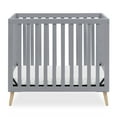 Delta Children Essex Convertible Mini Baby Crib with 2.75Inch Mattress