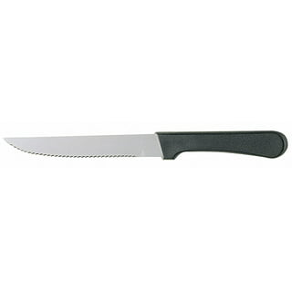 Victorinox Classic Steak Knife Set 7.6029.41, Part Serrated Blade with  Black Handle, Set of 4