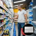 thumbnail image 3 of 60pcs Transparent PVC Price Display Holders for Shop Use Easy to Install and Widely Used in, 3 of 9