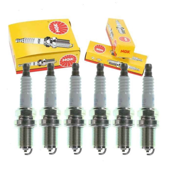 6 pc NGK Standard Spark Plugs compatible with Nissan Pickup 3.0L V6 1995-1996