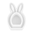 thumbnail image 3 of Lunxisen 4 Pcs Easter Bunny Hollow Candle Holder Silicone Mold for DIY Craft Decorations, 3 of 8