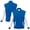 Blue, variant on Custom Baseball Jacket Men Personalized Shirts for Women Customized Button Down Jackets with Photo/Text Customize Tops