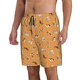 thumbnail image 2 of Naloa Cute Puppy J Men's Beach Shorts, Surfing shorts, Swim trunks, Quick Dry Swim Trunks for Surfing Beach Fun - Medium, 2 of 9