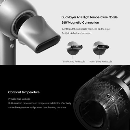 Xiaomi dreame intelligent temperature control hair dryer обзор