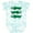 Tie Dye Green, variant on Inktastic Alligator Crocodile Reptile Girls Baby Bodysuit