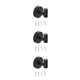 thumbnail image 4 of Wosthever Gancho Percha de acero inoxidable Soporte para colgar Ganchos Estante de almacenamiento de ropa Accesorios para el hogar Sala de estar Dormitorio tipo 18 3piezas, 4 of 6