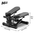thumbnail image 5 of 1pc，hiii，Steppers for Exercise at Home, Mini Stair Stepper 330 lb Capacity, Workout Stepper Machine for Exercise, Mini Stepper with Resistance Bands, 5 of 8