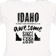 thumbnail image 4 of Inktastic Idaho Awesome Since 1890 Boys or Girls Long Sleeve Baby Bodysuit, 4 of 5