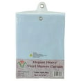 thumbnail image 3 of Venice Home Heavy Duty Vinyl Shower Curtain Liner with 12 Metal Grommets Light Blue, 3 of 3