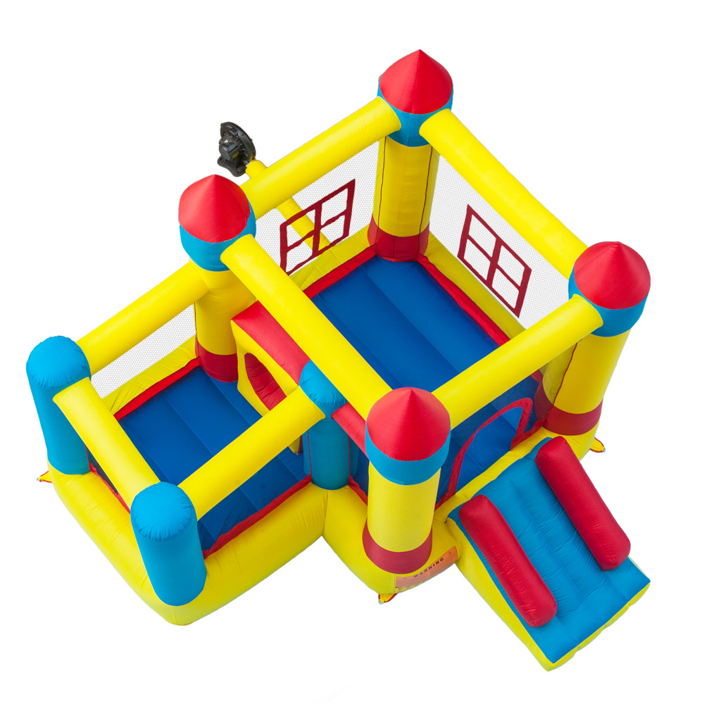 Kepooman Inflatable Bounce Slide House Jumper, Inflatable Play Castle for Kids Outdoor Party Kepooman Inflatable Bounce Slide House Jumper, Inflatable Play Castle for Kids Outdoor Party