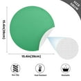 thumbnail image 3 of Round Placemats Plate Mats 15 Inch Non-Slip Heat Resistant Washable PVC Set Table Decoration for Kitchen Dining Light Green, 3 of 6