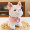 thumbnail image 2 of 25cm Cute Imitation Puppy Plush Toys / Labrador Dolls / Bulldog Dolls / Children's Birthday Gifts / Home Decoration Ornaments zhangyuxiang LED, 2 of 2