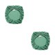 thumbnail image 3 of Funda para cojín de silla Matsuzay Poliéster elástico color Verde oscuro 2Conjunto, 3 of 6