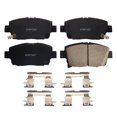 thumbnail image 3 of Detroit Axle - Front Ceramic Brake Pads with Hardware Kit Compatible for 2005 2006 Scion xA/xB, 3 of 7