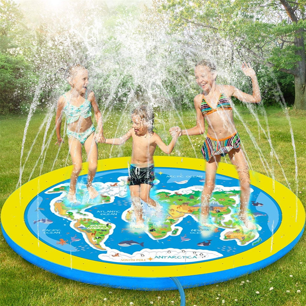 outdoor splash mat