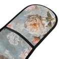 thumbnail image 4 of Yayeee Double Oven Mitt Kitchen Heat Resistant Baking 35" x7" Quilted Glove, Whimsical Rose, 4 of 6