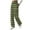 CC-Green, variant on QATAINLAV Womens Stripe Sweatpants Baggy Casual Straight Leg Pants Fuzzy Fleece Lined High Waist Trousers with Pockets, Green, M