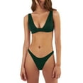 thumbnail image 1 of Women's Solid Color Bikini Tankini Swimsuit S-XL, 1 of 4