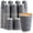 Gray-12 oz, variant on Disposable Paper Cups Gray 8 oz for Hot and Cold Beverages