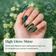 thumbnail image 3 of Set de esmalte en gel Beetles, 6 colores verdes con glitter, soak off UV, 3 of 7