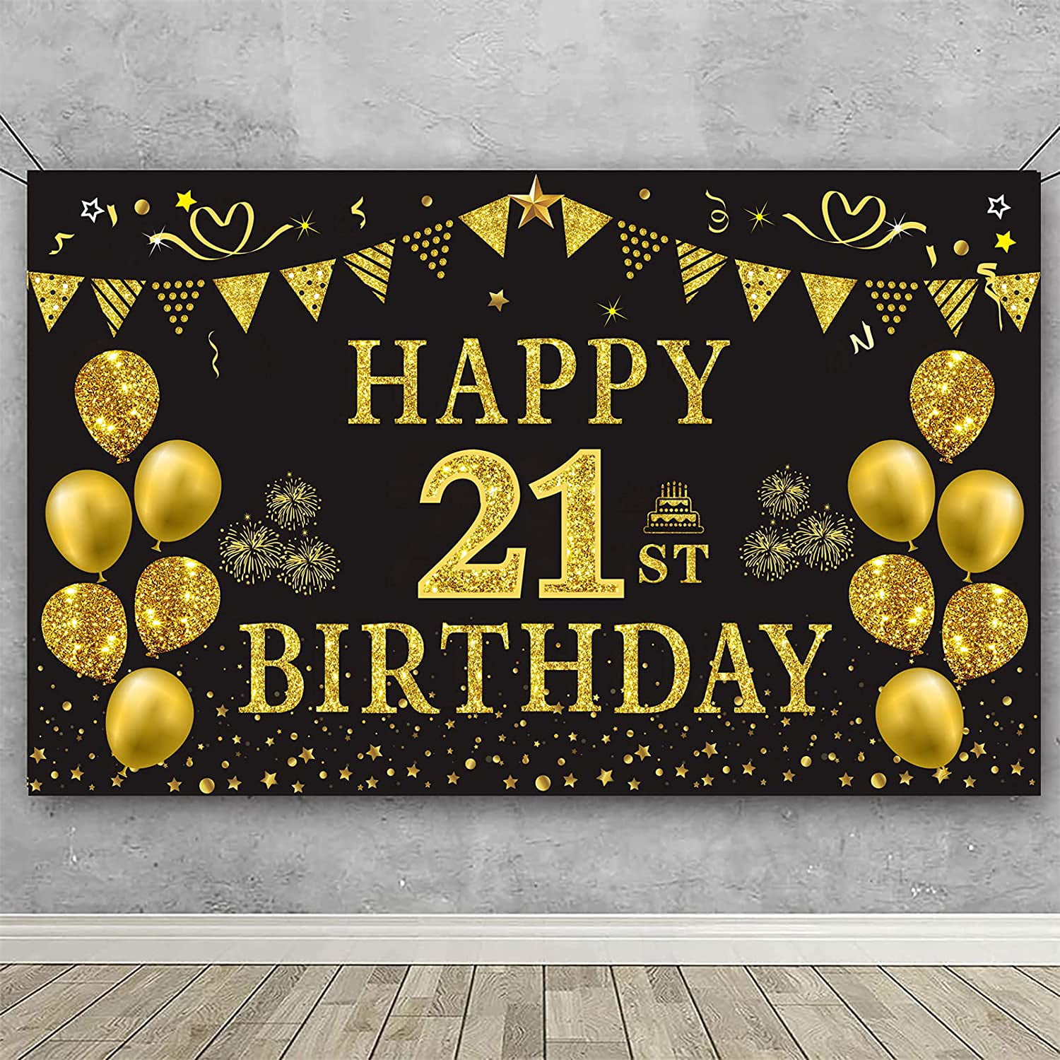 Đang tìm kiếm trgowaul trang trí sinh nhật 21 vàng đen để tạo nên bữa tiệc sinh nhật ấn tượng? Hãy xem ngay những trgowaul trong bộ sưu tập này! Với sự kết hợp độc đáo giữa màu vàng và đen, trgowaul sẽ đem đến cho bạn một không gian sinh nhật đầy cá tính và sang trọng.
