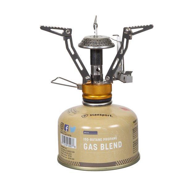 Stansport Portable Butane Stove with Fuel